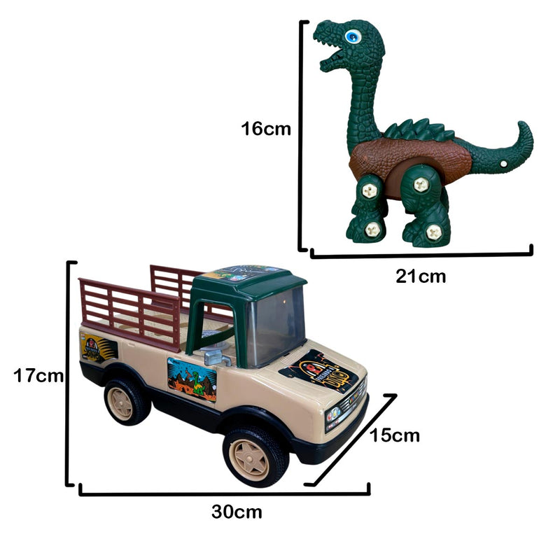 Camión con Sonido Dinosaurio Interactivo Juguete para Niños PF641