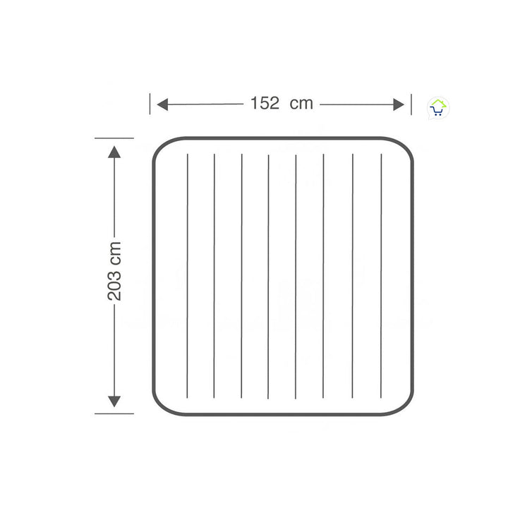 Colchón Inflable Sencillo Camping Cama 647