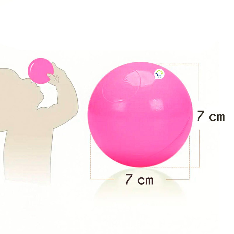 Pelotas Para Piscina Multicolor Plásticas P153