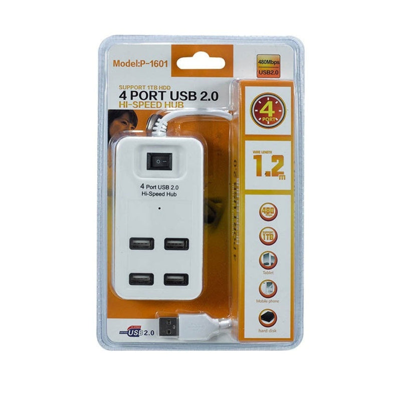 Multipuerto USB Hub P-1601