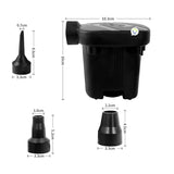 Inflador Electrico 3 Boquillas Vacaciones Camping GR