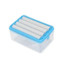 Jabonera Multifuncional Con Rodillos Dispensador Jabon