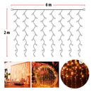 Luz Cascada 6x2 Mts 480 Led Luces Navidad Cálido 6x2-480l-CA