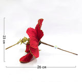 Flores Artificiales Para Árbol X12 Decoración Navidad 049