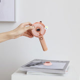 Mini Ventilador Orejas Recargable Portátil Mano y Mesa MLS60