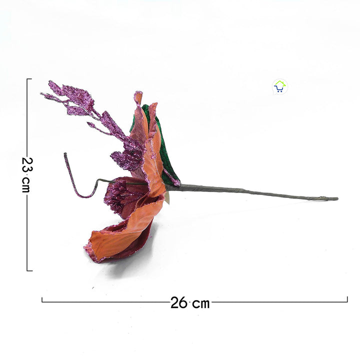 Flores Artificiales Para Árbol X12 Decoración Navidad 049