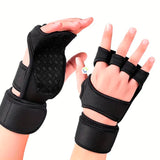 Guantes Calleras Unisex Muñequeras Gimnasio Pesas Gcunx
