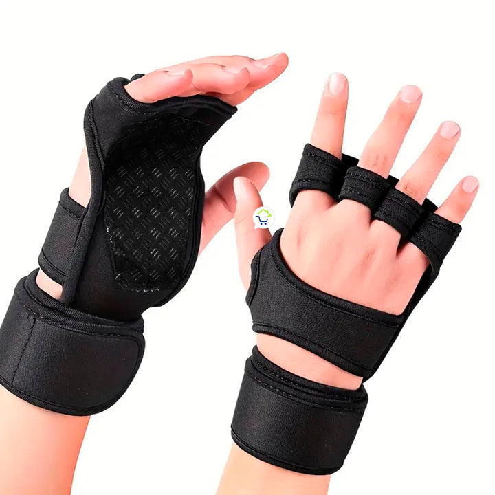 Guantes Calleras Unisex Muñequeras Gimnasio Pesas Gcunx