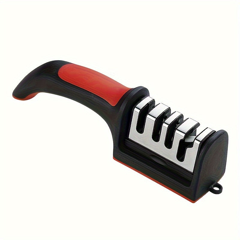 Afilar cuchillos profesional de 4 etapas, acero de tungsteno, piedras de diamante y cerámica, para cuchillos de cocina, no eléctricos, accesorios de cocina para RV, accesorios de cocina para RV, sin batería.