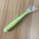 Cuenco de Silicona Suave Cucharas de Silicona Grado Alimenticio para Arroz y Papilla Cuchara de Silicona para Bebés