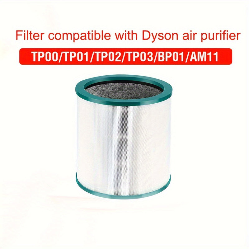 Filtro HEPA de Primera Calidad para Purificadores de Aire Dyson - Compatible con los Modelos TP00/TP01/TP02/TP03/BP01/AM11, Mejora la Calidad del Aire Interior