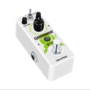 Pedal de Efectos Vintage Analógico Overdrive Greenizer - Recreación del Sonido de Tubo de los 70's, Mini Tamaño con True Bypass