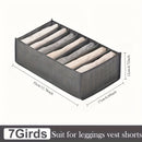 Caja organizadora de ropa plegable, 1 pieza, para pantalones, jeans, ropa interior y calcetines, bolsa de almacenamiento para viajes, protector de ropa