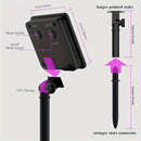 2 Paquetes de Luces Solares para Exteriores, 11.89 metros 100 LED Luces Solares de Navidad, Luces Solares con 8 Modos de Iluminación, Impermeable para Patio, Cerca, Balcón, Fiesta, Decoraciones de Árboles de Navidad, Decoraciones de Fiesta de Boda para J