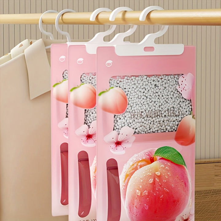 Bolsa deshumidificante fragante, paquete de secado y absorción de humedad para uso en dormitorios y hogares, no necesita electricidad, tejido duradero con tecnología resistente a olores, ideal para armarios y espacios de almacenamiento, paquete de absorc