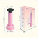 Exfoliador Eléctrico de Pies Compacto con USB - Eliminador de Cutículas Beige Suave para Uso en Casa y Salones de Belleza