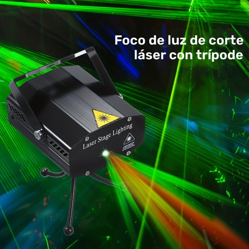 Luz de Discoteca Noche Estrellada con Alimentación USB - Controlada por Voz, Lámpara de Mesa Multi-Modo para Fiestas y Baile para DJs, Cumpleaños, Bodas y Navidad