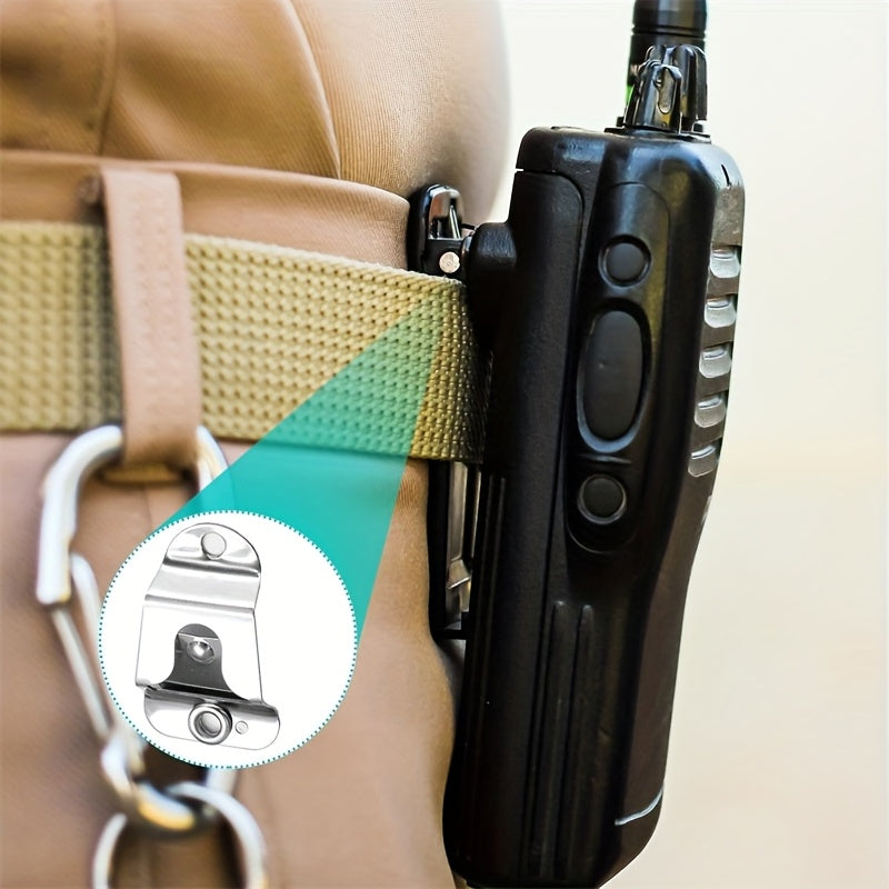 2 Piezas de Soportes para Micrófono Metálicos Resistentes con Perilla Ajustable y Tornillos para Montaje en Pared Seguro - Compatibles con Micrófonos Manuales para Podcasting, Transmisión en Vivo, Estudio de Grabación, Accesorios para Podcasts | Diseño d