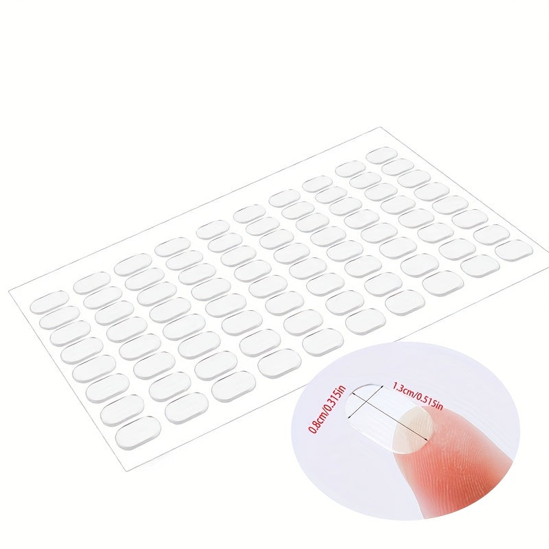 Paquete de 160/480 Puntos Adhesivos Transparentes de Doble Cara - Extraíbles, Alta Calidad, Fuerte Sujeción para Manualidades DIY, Decoración del Hogar, Carteles y Decoraciones de Fiesta, Proyectos Creativos, Diseño Práctico