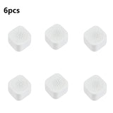 6/12pcs HUUCKY Absorbente de Olores con Carbón Activado - Diseño Cuadrado, Sin Necesidad de Electricidad, Caja Ventilada para Nevera, Congelador y Armarios