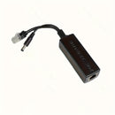 2 unidades de 48V PoE Splitter & Switch - Adaptador de red de alta velocidad con enchufe y funcionamiento, flujo de datos estable, compatible con 802.3af/at, teléfono, cámara, inalámbrico, sistema de seguridad para hogar y oficina, mini splitter para int