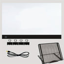 Tablero de Pintura de Diamante Extra Grande con Luz, Tableta de Trazado LED, Kit de Tabla de Dibujo LED para Anime y Adornos de Diamantes, Incluye Soporte y Clips - Kits Esenciales de Arte de Diamantes y Accesorios