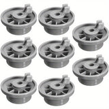 4/8 PIEZAS 165314 Rueda de rejilla inferior para lavavajillas Piezas para lavavajillas Bosch de BuyParts - Ajuste exacto para lavavajillas Bosch y Kenmore - Reemplaza 420198 423232 AP2802428 PS8697067