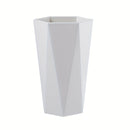 Vaso para enjuague bucal y cepillo de dientes en forma de rombo, juego de vasos para baño, ideal para parejas