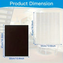 10 Piezas de Filtros de Repuesto para Purificador de Aire Winix Plasmawave - Combo 2+8 (2 HEPA + 8 Pre) Tamaño True HEPA 21 y Activado con Carbón, Compatibles con C535, 5300-2, 6300-2, P300, 5000 Series & Más - Eliminación de Alérgenos, Olores, Mejora la