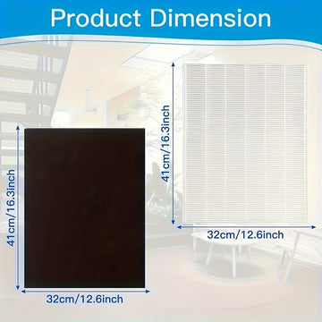 10 Piezas de Filtros de Repuesto para Purificador de Aire Winix Plasmawave - Combo 2+8 (2 HEPA + 8 Pre) Tamaño True HEPA 21 y Activado con Carbón, Compatibles con C535, 5300-2, 6300-2, P300, 5000 Series & Más - Eliminación de Alérgenos, Olores, Mejora la
