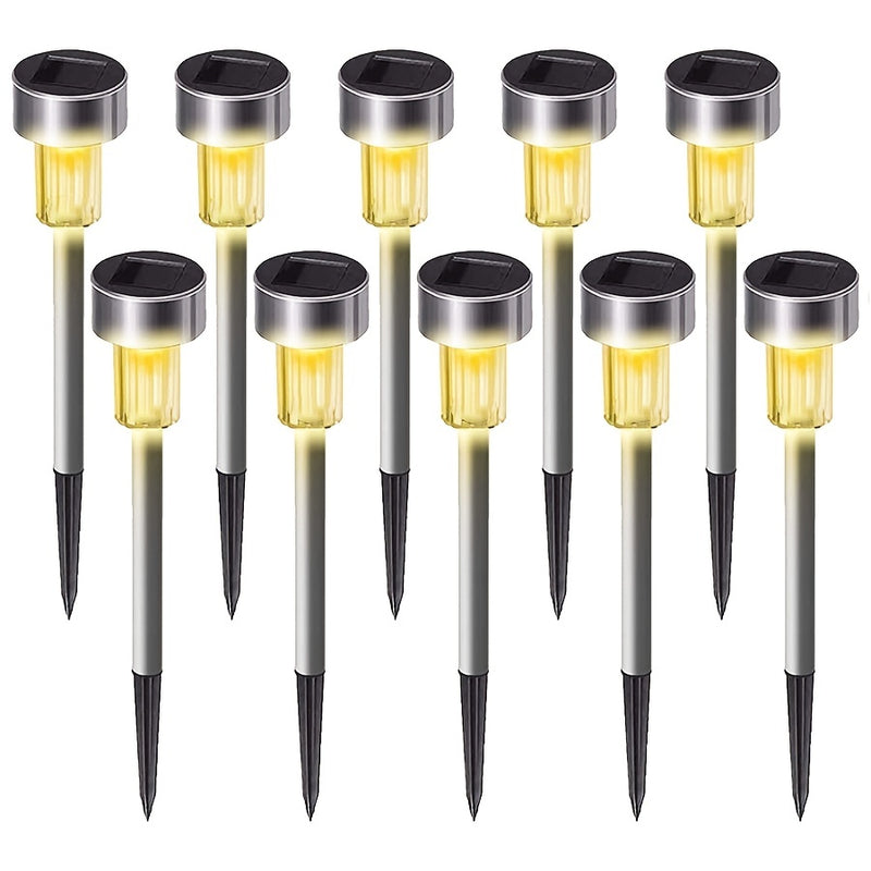 Luz solar para camino exterior, cuerpo de plástico, batería de níquel, capacidad de 40mAh, sin control remoto, control de interruptor, montaje semi empotrado, sombra de plástico, hardware de instalación incluido.