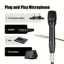 Micrófono dinámico de metal con cable de 5 metros, profesional, de mano, en forma de corazón, de un solo sentido, con interruptor, cable de 5 metros, para actuaciones en vivo y grabaciones, KTV.