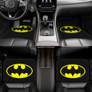 4 piezas de tapetes para auto de DC Batman de Warner Bros. - Antideslizantes, ajuste flexible para sedanes, camionetas, SUVs y vans - Protección interior elegante y mayor comodidad al conducir, diseño divertido, superficie antideslizante, vehículos famil