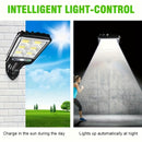2 luces solares de sendero con sensor de movimiento y control remoto - IP44, resistentes al clima, luces LED amarillas para jardín, garaje, patio trasero y patio, iluminación exterior | Luces solares | Luces resistentes al clima