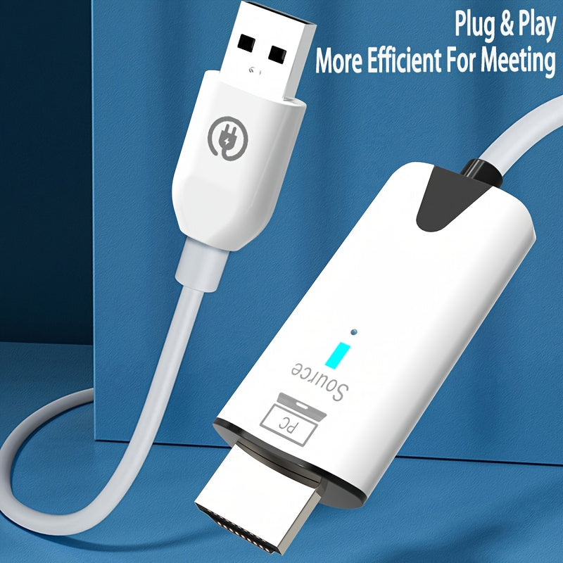Transmisor y receptor inalámbricos compatibles con HDTV de 30 metros, decodificación 4K, salida 1080P, 60Hz, 8 TXs a 1 RX, kit de extensión de video y audio inalámbrico 5G, adaptador de TV Stick, cable de exhibición para cámara, portátil, escritorio, PC,