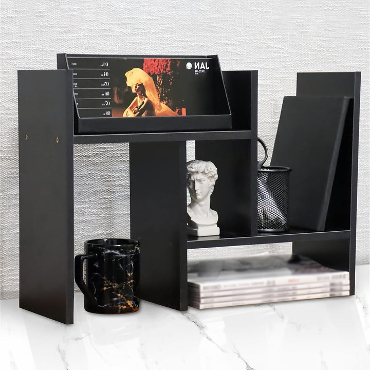 Estantería De Escritorio Para Dormitorio, Estantería De Oficina, Estante De Almacenamiento De Cocina, Estante De Almacenamiento De Mesa Creativa De Madera