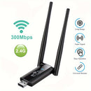Repetidor Wi-Fi USB: Amplía la señal de tu red con una velocidad de 300 Mbps - Plug and Play