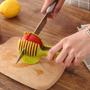 Herramienta de corte de verduras y huevos multifuncional - Utensilio de cocina fácil de usar para cortar huevos, papas, tomates, limones, manzanas en formas, utensilio de cocina portátil para exteriores, esencial para la cocina.