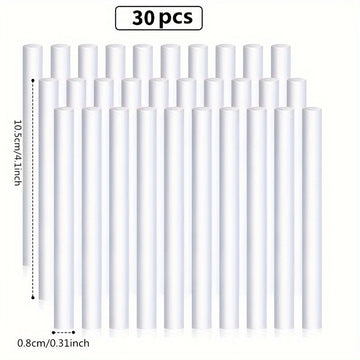 10/20/30 Piezas, Paquete, Filtro De Humidificador De Repuesto, Alta Absorción Y Elasticidad Algodón PC Para Aromaterapia Y Producción De Niebla