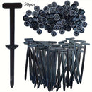 20/50 piezas de hebilla de cable de nailon - Hebilla de plástico multiusos de liberación rápida para reparaciones de coches, cableado eléctrico, mejoras del hogar y proyectos DIY - Duraderas, confiables, fáciles de usar, accesorios de reparación de coche