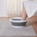 Baño de Spa Plegable para Pies - Bañera Colapsible Portátil, Diseño Duradero y Ahorrador de Espacio en Plástico para Hogar, Residencia Universitaria y Camping, No Necesita Electricidad, Regalo Perfecto para Relajación