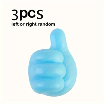 1/3/6/9pcs Gancho Multifuncional para Pulgar - Sujeta Cables Adhesivo Fuerte para Cables Eléctricos, Toallas, Llaves, Cepillos, Lápices - Gancho Adhesivo Sin Rastro y Sin Perforaciones para Organización de Almacenamiento de Escritorio