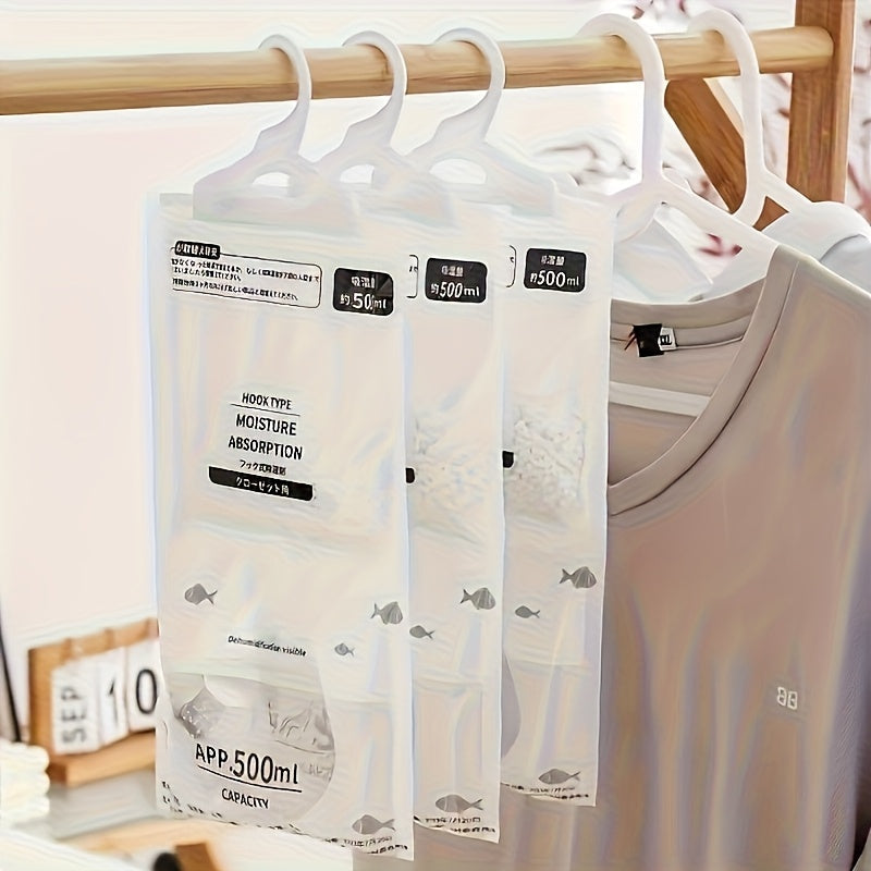 10/20 piezas de bolsas absorbentes de humedad, incluye 800/1600 gramos de desecante, prevención de moho y deshumidificación, paquete pequeño, adecuado para armarios y armarios - Reutilizable, esencial para la deshumidificación diaria en el dormitorio.