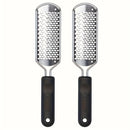 Lima de acero inoxidable para eliminar piel muerta, no requiere electricidad, libre de formaldehído, sin batería, no incluye adaptador de alimentación