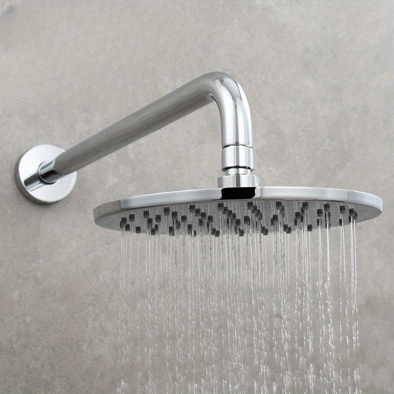 Brazo de ducha de acero inoxidable de 13" con barra de rociado oculta - Accesorio de ducha fijo para diseño de baño moderno, accesorio de baño | Diseño de ducha moderno | Brazo de ducha duradero, brazo de ducha