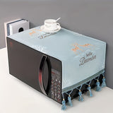 Cubierta Protectora de Poliéster Premium para Microondas - Accesorio de Protección para Electrodomésticos