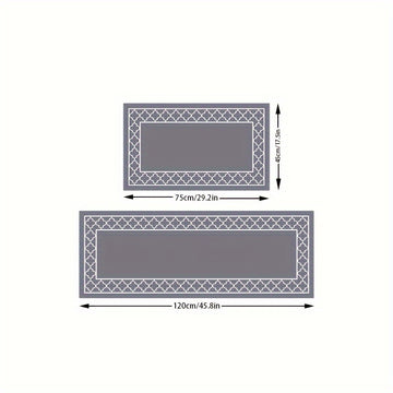 Alfombra de confort ergonómico y antideslizante para cocina, hogar, suelo, fregadero y oficina [1/2pcs]