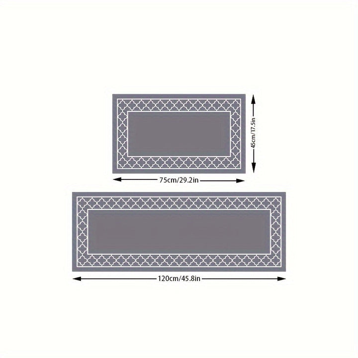 Alfombra de confort ergonómico y antideslizante para cocina, hogar, suelo, fregadero y oficina [1/2pcs]