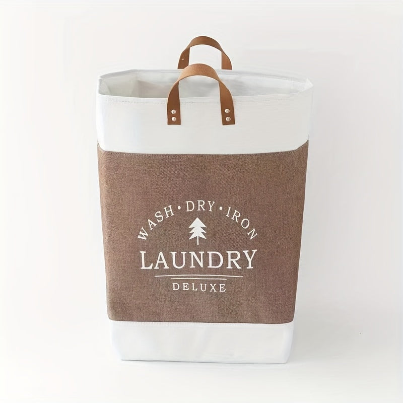 1 Cesta Para La Colada De Gran Capacidad, Cesta Portátil Para Ropa Sucia, Cesta De Almacenamiento De Juguetes, Cesta Para La Colada Del Hogar Con Asa Portátil, Organización Del Hogar Y Suministros De Almacenamiento Para Baño, Dormitorio, Sala De Estar, D