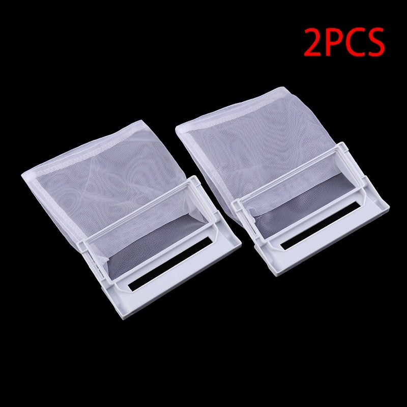 2 Piezas de Bolsas Filtros para Lavadora - Recolector de Agua No Eléctrico con Marco Desmontable, Malla Duradera para Prevenir Residuos y Pelusas, Compatible con la Mayoría de Lavadoras Estándar, Accesorio para Lavadora, Diseño Funcional, Malla de Alta C